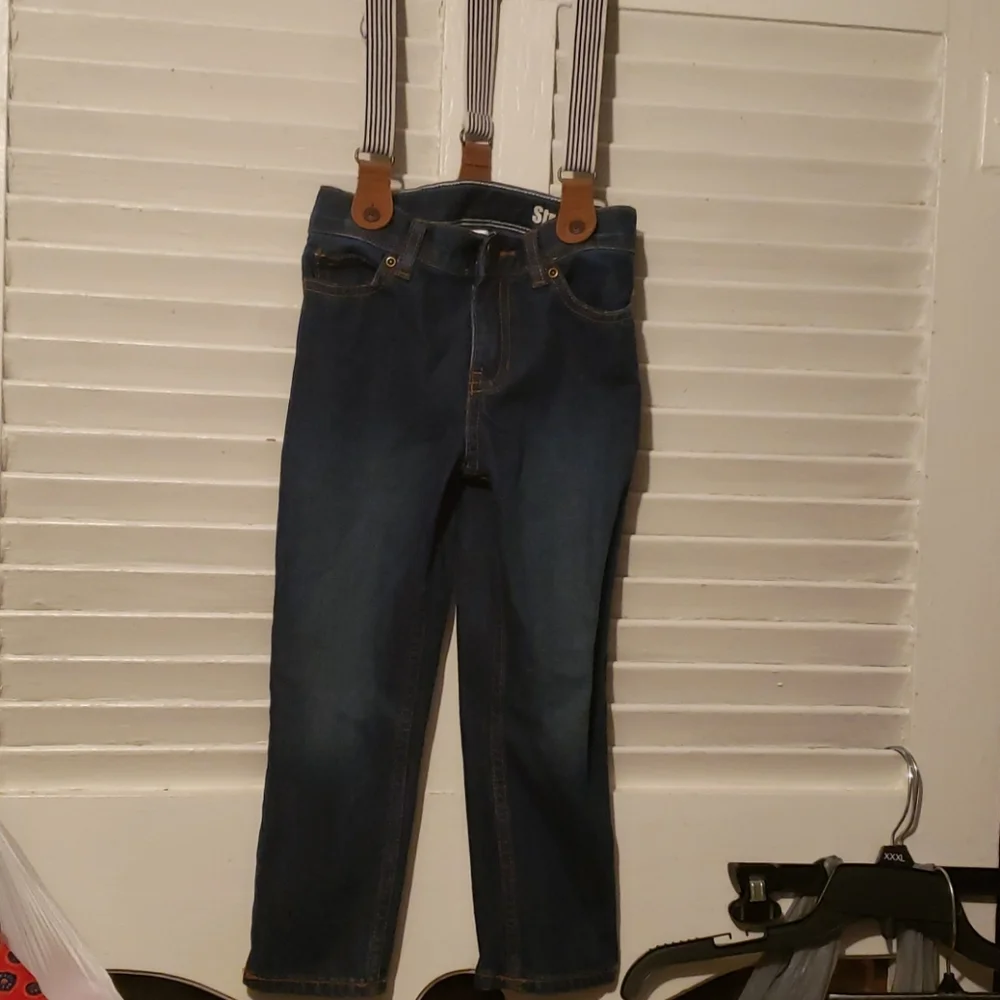 Carter's Jean's with Suspenders